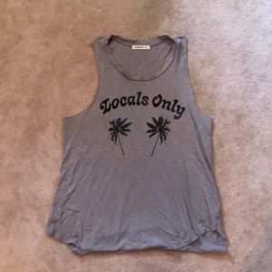 Locals Only tank
